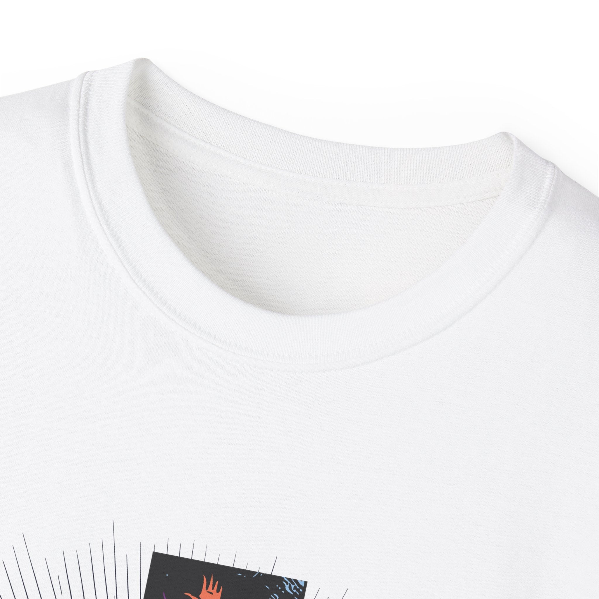 Space Warrior - Unisex Cotton Tee (Front) - Damned Threads
